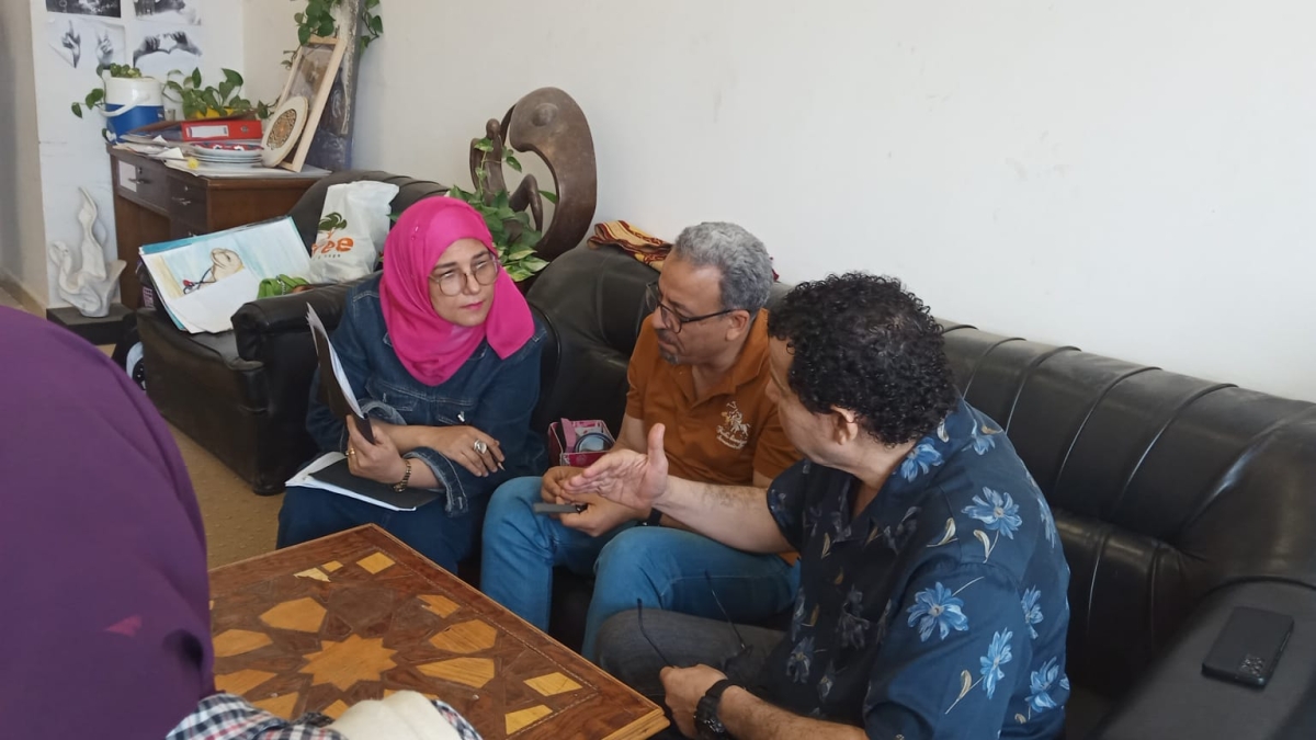 فاعليات تقييم مقرر رسم من الطبيعه ١ للفرقة الأولي بقسم النحت والتشكيل المعماري والترميم للفصل الدراسي الثاني للعام الجامعي ٢٠٢٥ /٢٠٢٦  وذلك في يوم الاثنين الموافق ٢٥ /٥/ ٢٠٢٦