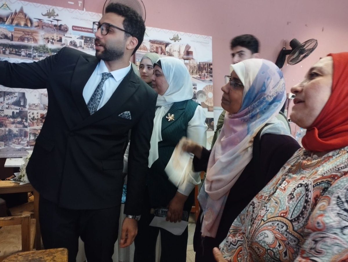 فاعليات تقييم مشروع التخرج لقسم التصميم الداخلي عام٢٠٢٥-٢٠٢٦