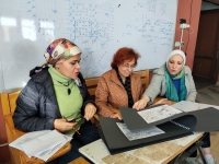 فعاليات تقييم مقرر  اساسيات تصميم الفرقة الاولى بقسم طباعة المنسوجات و الصباغة و التجهيز