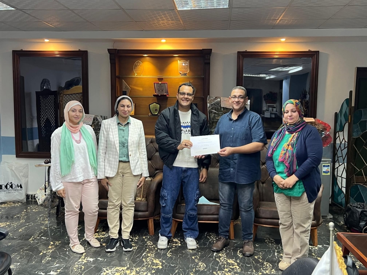 ورشة تصميم متميزة بكلية الفنون التطبيقية – جامعة بنها