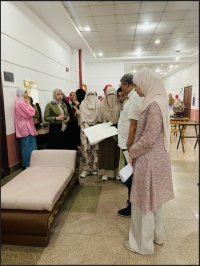 فعاليات تقييم مقرر مكملات الاثاث للفرقة الرابعة قسم المنتجات المعدنية والحلى للعام الجامعى 2024 - 2025