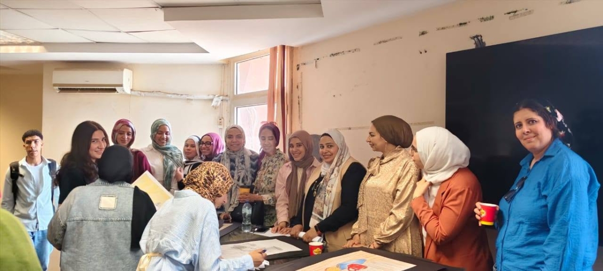 فاعليات تقييم مقرر دراسات من الطبيعة للمستوي الصفري ببرنامج فنون  الميديا والاعلان