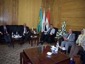 القاضي يستقبل عميد طب الهاشمية الأردنية