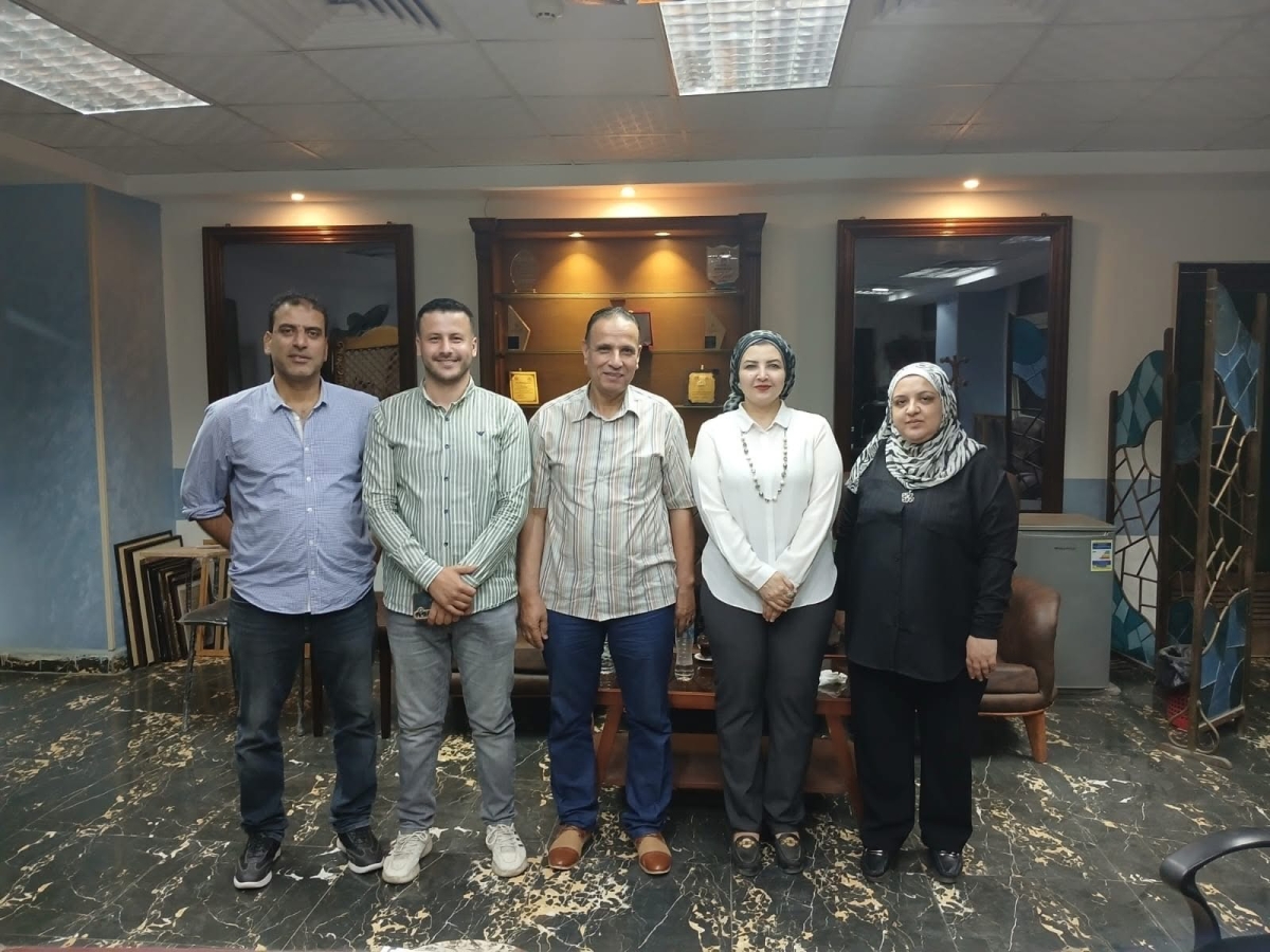 زيارة وفد من المجلس الأعلى للجامعات لكلية الفنون التطبيقية جامعة بنها لمتابعة سير اختبارات القدرات