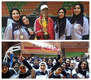 مبروك .. فوز فريق كرة السله طالبات فى أولمبياد الفتاه الجامعية بشرم الشيخ للجامعات المصرية بالمركز الأول