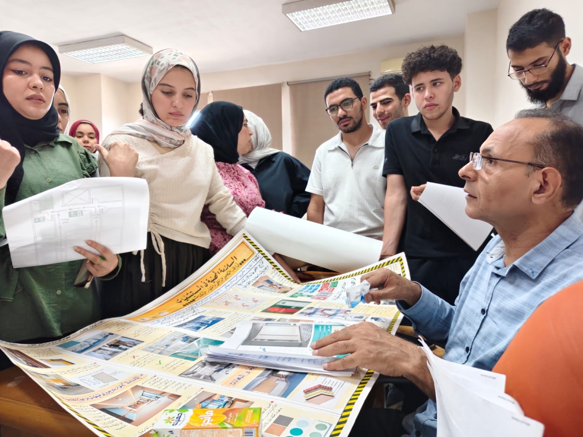 فاعليات تقييم مقرر ماكينات انتاج الاثاث