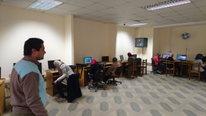 بدء دورات التدريب ICDL المنحة المقدمة من المجلس الأعلى للجامعات لمشروع التدريب والتكنولوجيا بجامعة بنها
