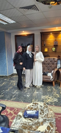 تتقدم أ.د/ منى نصر  رئيس قسم تكنولوجيا الملابس والموضة  وأعضاء هيئة التدريس والهيئة المعاونة بالقسم بتقديم خالص التهنئة للمعيدين الجدد