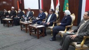 مندوب فضيلة الإمام الأكبر في جامعة بنها: الإرهاب لم يفرق بين الأشقاء في الكنائس والساجدين في المساجد