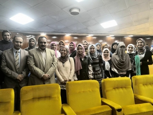 الفنون التطبيقية تشارك فى ندوة  دور الجامعة فى مكافحة الارهاب