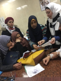 فعاليات مبادرة صنايعة مصر بقسم تكنولوجيا الملابس و الموضة