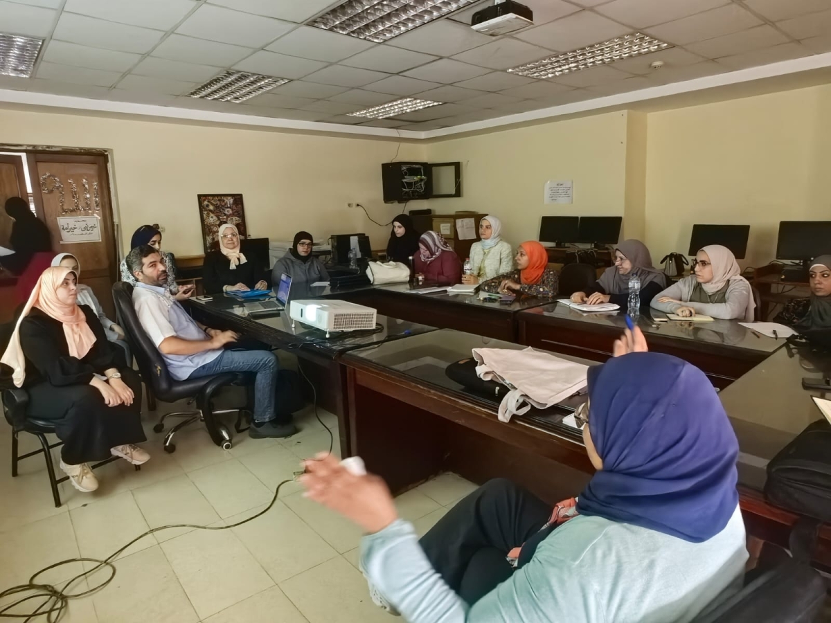 إتمام فعاليات الورشة التدريبية بوحدة تكنولوجيا المعلومات