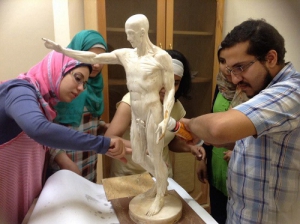 فعاليات وتطبيقات قسم النحت والتشكيل المعماري بكلية الفنون التطبيقية جامعة بنها