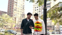 فعاليات تقييم مقرر استوديو اعلان خارجي - المستوى الأول - برنامج فنون الميديا و الإعلان - الفصل الدراسي الثاني 2024-2025