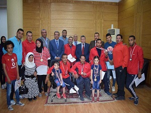 تكريم طلاب جامعة بنها الفائزين بمسابقات الجامعات المصرية