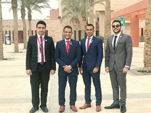 فوزاً كبيراً لطلاب جامعة بنها فى نموذج محاكاة مجلس الوزراء