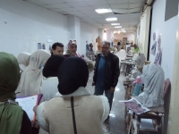 فاعليات تقييم الفرقة الثالثة قسم النحت والتشكيل المعماري والترميم مقرر ( تصميم النحت البارز 5) الفصل الدراسي الأول للعام الجامعي 2025/2026