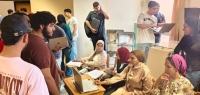 فاعليات تقييم مقرر حاسب آلي (١) للمستوي الصفري ببرنامج فنون الميديا والاعلان